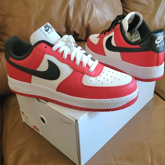 VNDS Men's Nike Air Force 1 Low ID BY YOU Chicago Customized Size 11.5.(MINT) - Picture 9 of 16